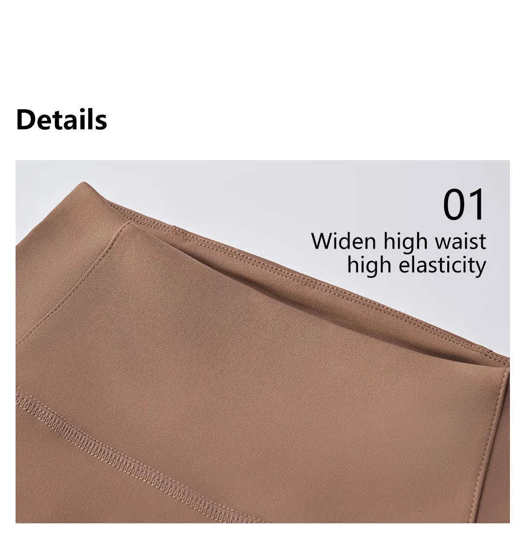 No Embarrassment Line Yoga Pants Women High Waisted Lift Hip Peach Butt Stretch Leggings Sweatpants Pants Long Pants