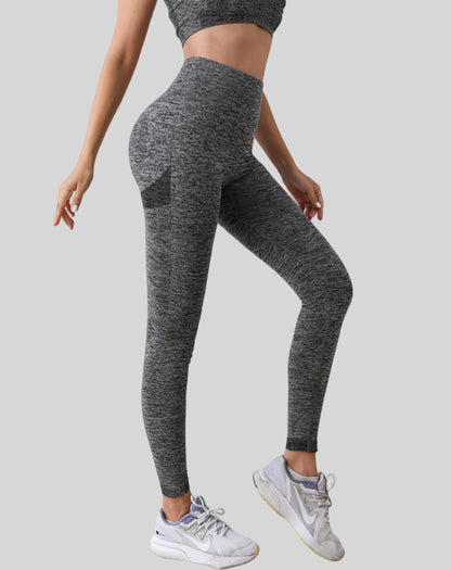 Women'S Sports Yoga Pants Fitness Hip Lifting High Waisted Pants Abdominal Compression Tight Fitting Breathable Sports Fitness