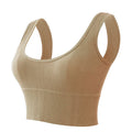 Women Tank Tops Streetwear Push Up Cropped Top for Female Padless Bralette Sexy Backless Lingerie Fashion Solid Camisole Girl
