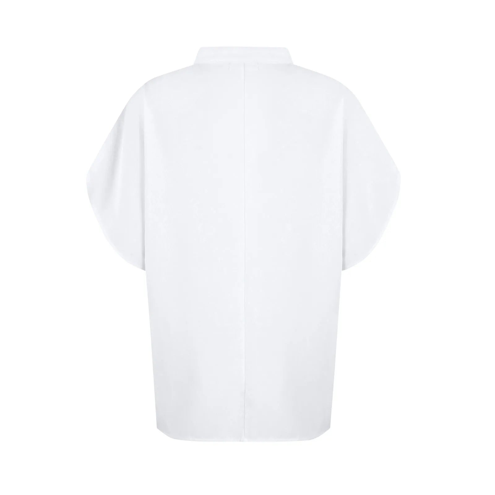 Summer Tops For Women Blouse 2024 Fashion Short Sleeve Solid V Neck Loose Shirts And Blouses Elegant Laies White Tops