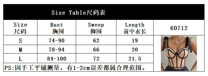 Woman Clothing Top Women T-shirt Tank Top Female Clothes Tops Tanks Camis Crop Top Y2K Sexy Ribbon Tie-Up Fishbone Camisole