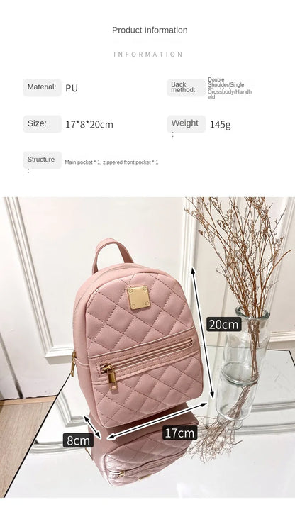 Women's bag 2024 ladies bags double pocket embroidered fashionable small book bag women's shoulder bag