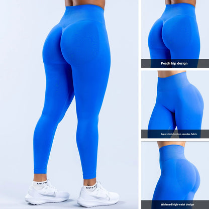 Women's Solid High Waisted Yoga Pants Butt Lifting Tummy Control Stretchy 4-Way Stretch Workout Leggings breathable Gym Fitness