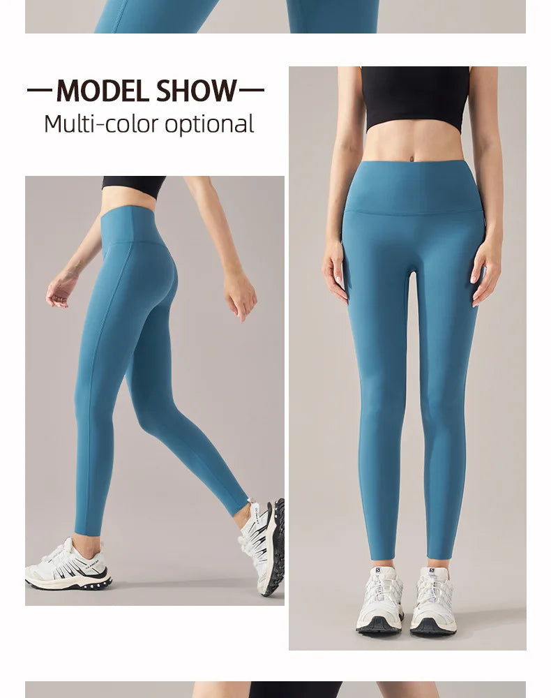 Yoga Pants Women's High Waist Gym Leggings Sports Fitness Pants Anti-curling Workout Leggings Yoga Clothes Sportswear