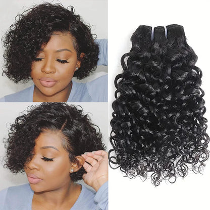 Brazilian Curly Hair Bundles 100% Human Hair Weave 1/3/6 Pieces Tissage Humain Hair Natural Remy Kinky Curly Hair Extensions