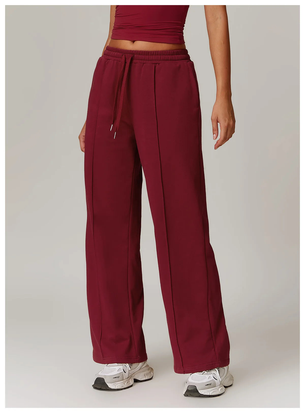 Women's High Waisted Straight pants Sweatpants Casual Yoga Jogger Pants elegant pants Women Pants Yoga With Pockets pantalones