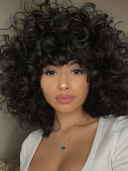 Brazilian Hair Weave Bundles 100% Human Hair Bundles Short Curly Hair Bundles 8Inch 6 Bundles Colored Hair Extensions For Women