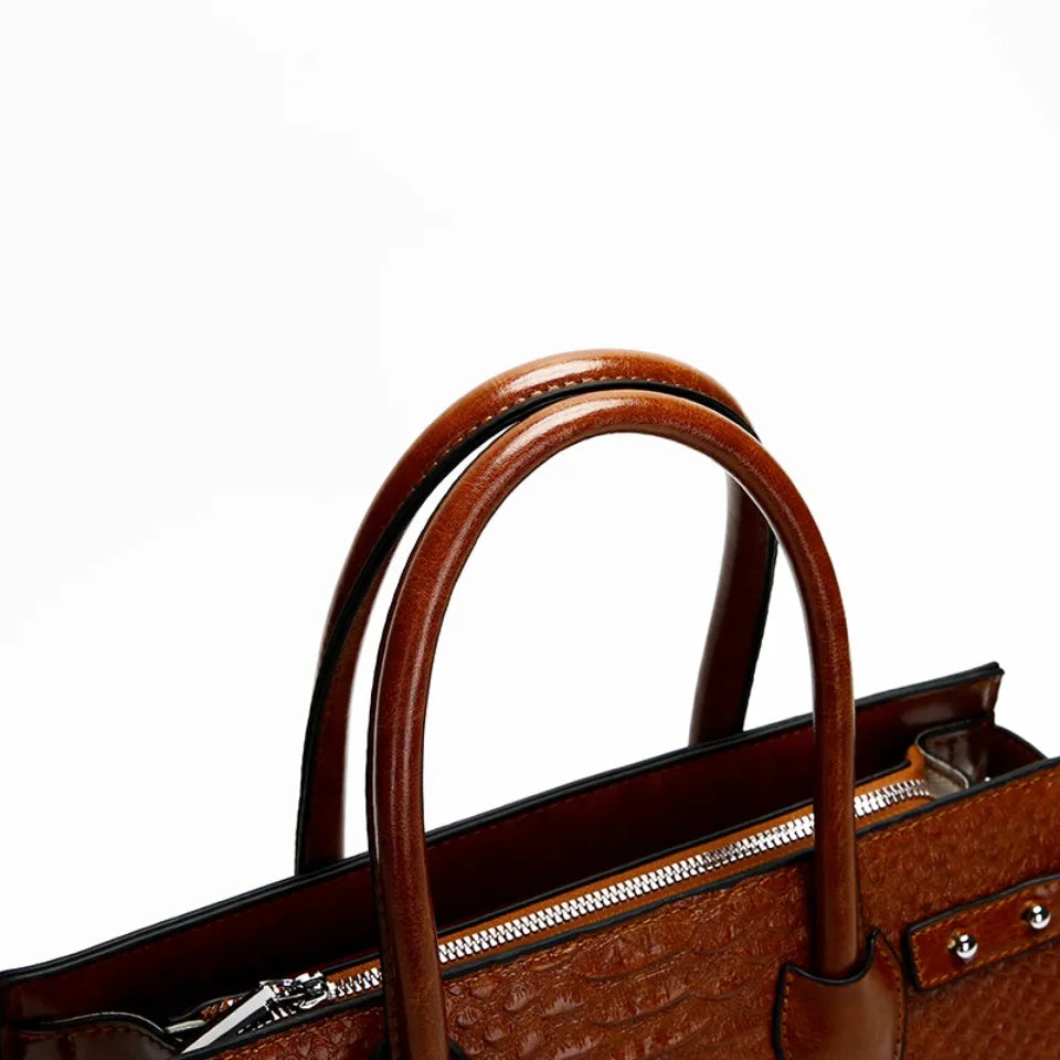 Genuine Handbags for Women 2025 New Luxury Ladies Hand Bags Female Leather Shoulder Top-Handle Crossbody Bags Casual Tote Sac