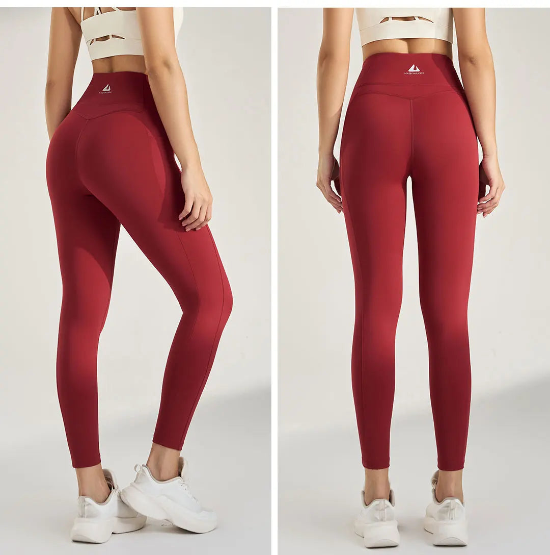 No Embarrassment Line Yoga Pants Women High Waisted Lift Hip Peach Butt Stretch Leggings Sweatpants Pants Long Pants