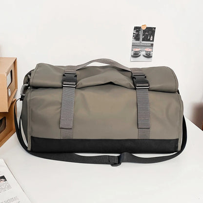 Fashion Travel Bags For Women Large Capacity Men's Sports bag Waterproof Weekend Sac Voyage Female Messenger Bag Dry And Wet