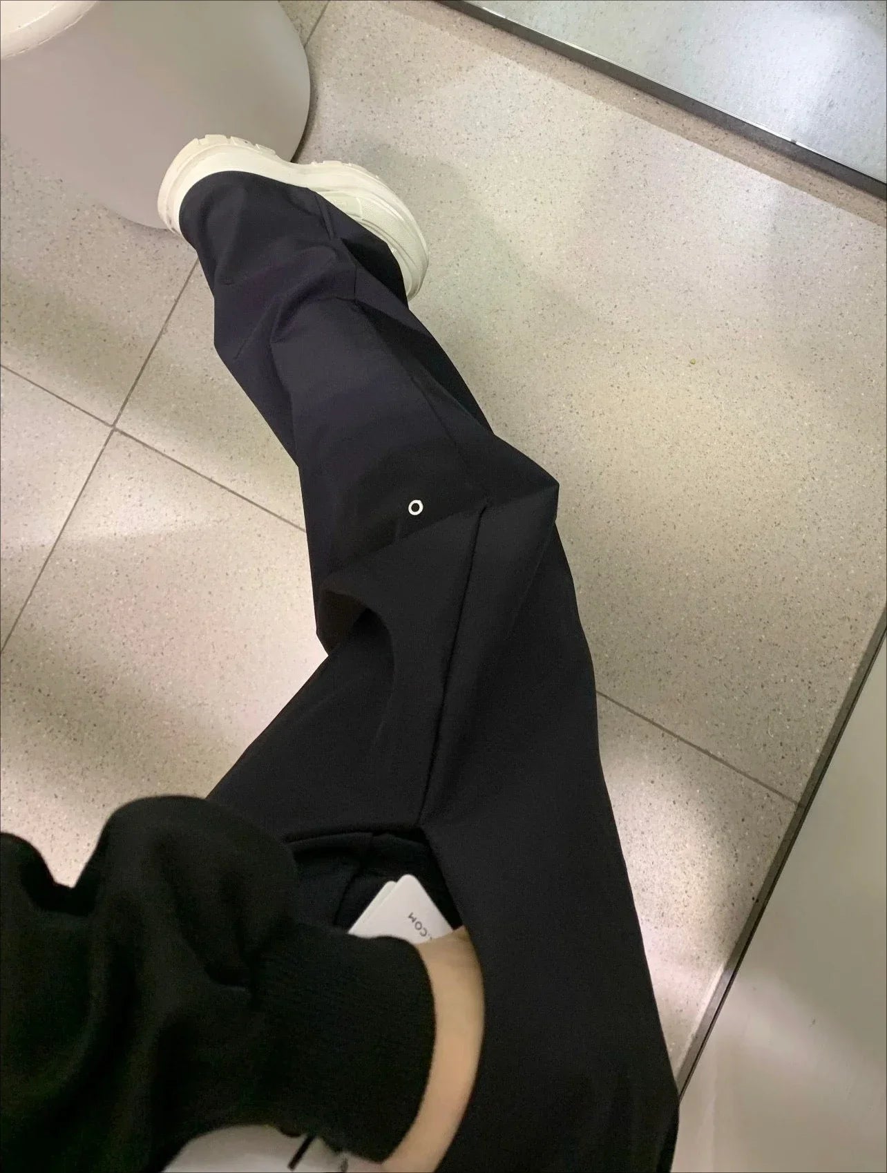 Yoga Sports Straight Leg Pants Women Thin Casual Fashion Solid Elastic Waist Quick Drying Sweatpants Loose Baggy Trousers Women