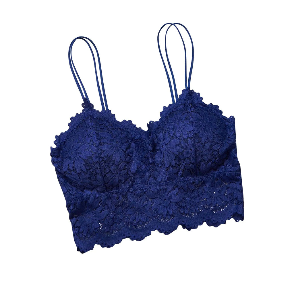 Women's Sexy Bra Top Solid Color Vest Lace Seamless Breathable Top Tank Tops for Women Crop Top Tank Tops for Women Womens Tank