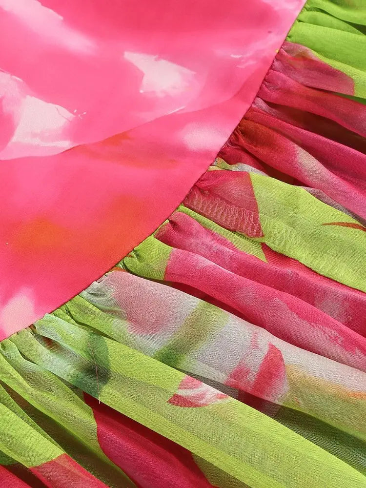 Birthday Dress for Women Brithday Party Outfits Sexy Strapless Prom Gown Retro Print Evening Dresses Luxury 2024 Woman Clothes