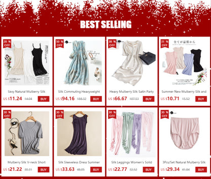 Silk Suspender Skirt Women's Loose LINED SKIRT Summer Large Bottomed Skirt Mulberry Silk Vest Skirt Bottomed