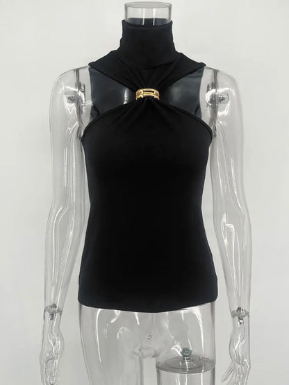 Tossy Summer Fashion Sexy Tank Top Pullover For Women Slim Off-Shoulder Patchwork Strapless Y2k Vest Top Female Cropped Top 2025