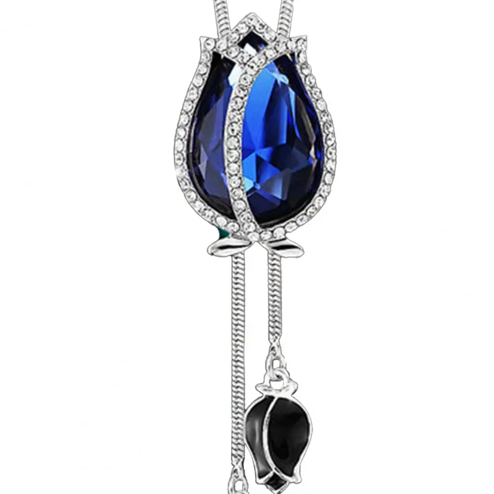 Women Necklace Chic Multiple Styles Pendant Necklace Long Sweater Chain Party Dress Necklace Jewelry Gift