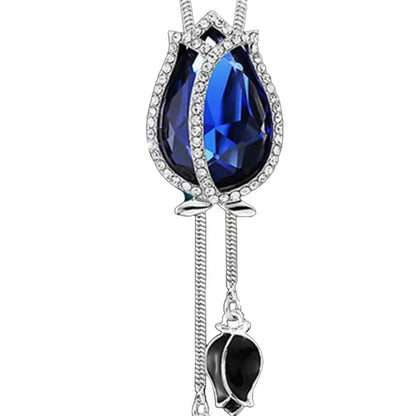 Women Necklace Chic Multiple Styles Pendant Necklace Long Sweater Chain Party Dress Necklace Jewelry Gift