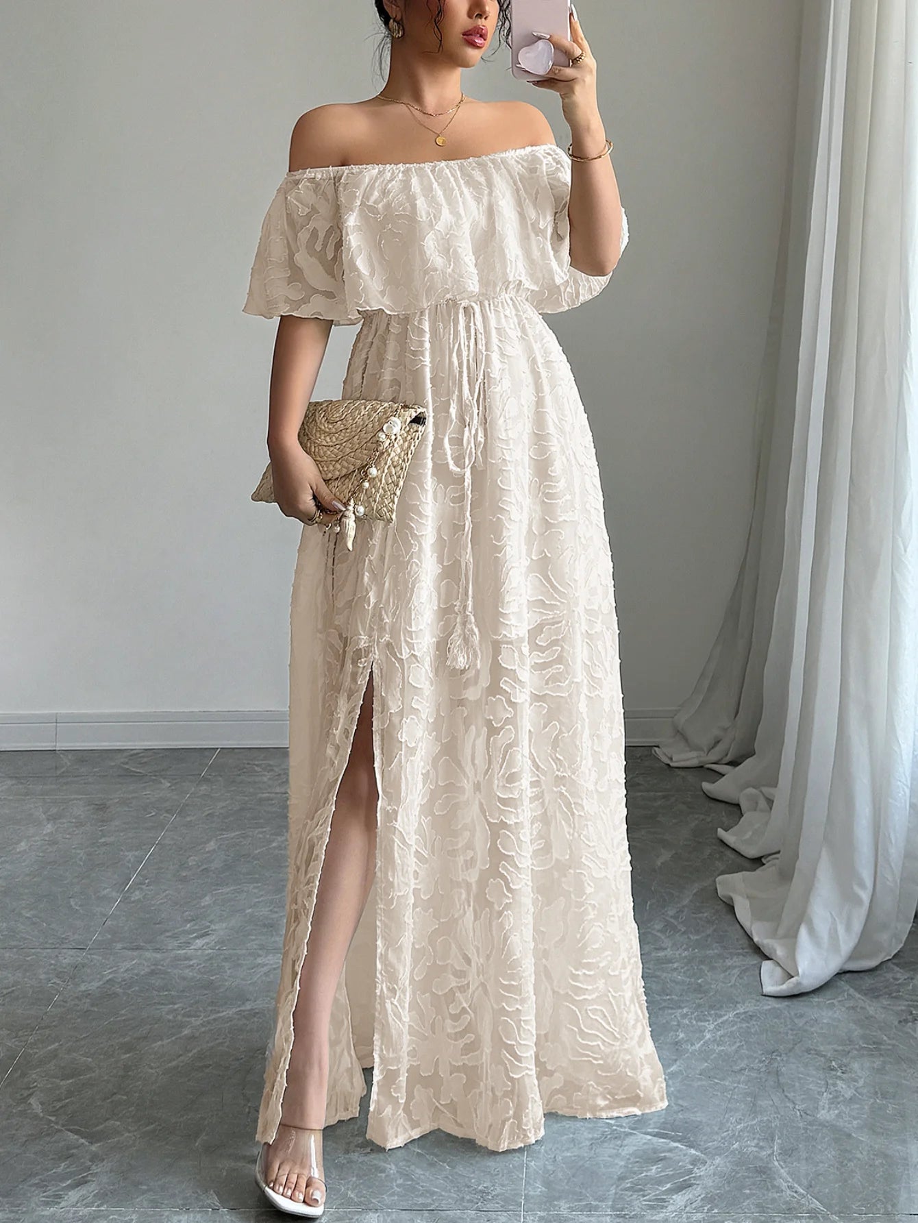 Women's Dresses 2025 Summer White Dress Women Cover-Ups Outfits Boho Hippie Chic Long Maxi Dresses Female Clothes Robe Vestidos