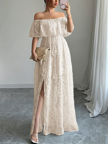 Women's Dresses 2025 Summer White Dress Women Cover-Ups Outfits Boho Hippie Chic Long Maxi Dresses Female Clothes Robe Vestidos