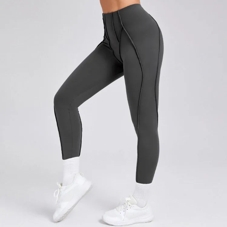 Seamless Yoga Leggings Pants Sports Fitness High Waist Peach Hip Raise Training Trousers Running Workout Gym Leggings for Women