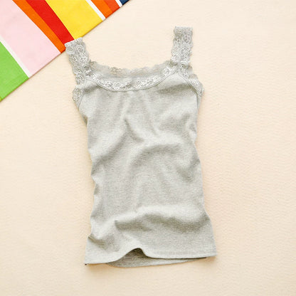 2024 Summer Top Women Sleeveless Lace Tank Top Sexy Women's T-shirt Vest Tank Tops Female Vest Tops White Black Underwear Women