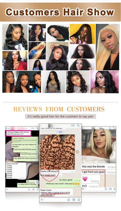 Ginger Orange Wear Go Glueless Wig 13X6 HD Highlight Colored Lace Front Wig Deep Wave 13X4  White Lace Frontal Wigs For Women